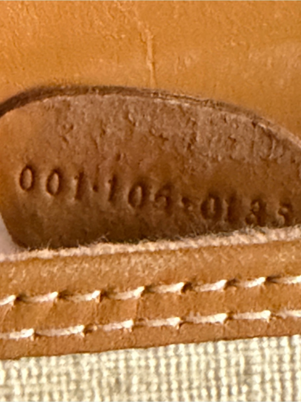 Gucci Beige Monogram Messenger Bag with Tan Leather Accents - Picture 11 of 16